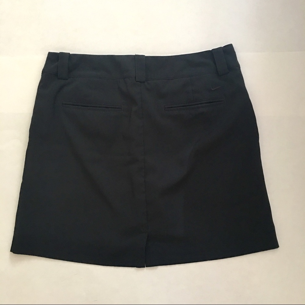 NIKE Performance Dri Fit Golf Skort Black Size 6 - Picture 4 of 8